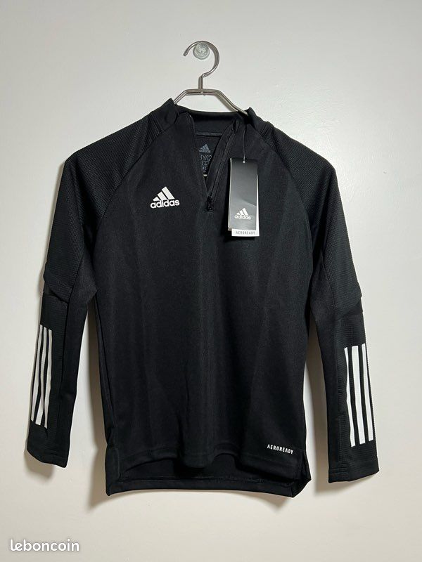 Sweat noir Adidas (image 1)