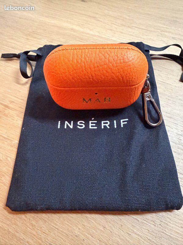 Airpods pro 3 case Insérif orange (image 3)