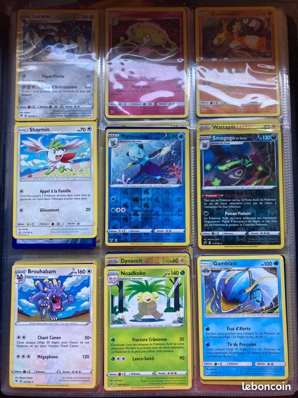 Lot de 10 Carte rare pokemon (image 3)
