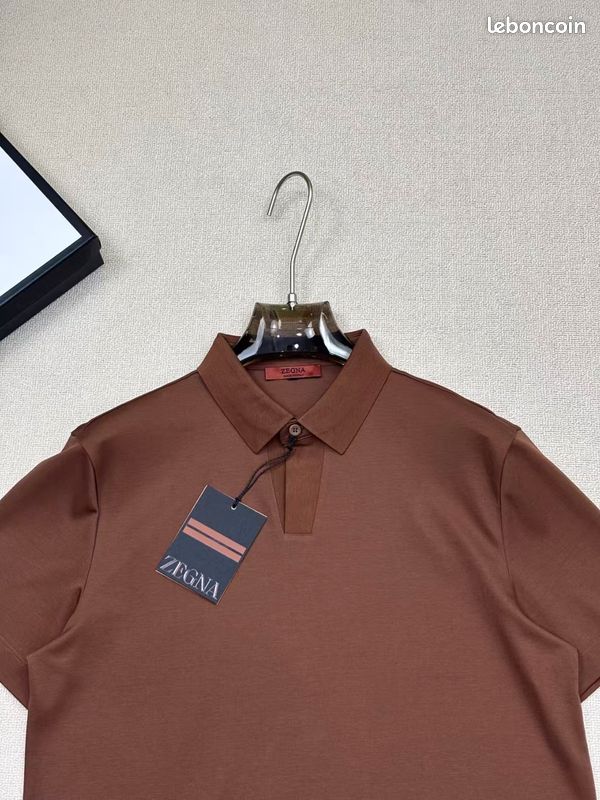 Polo Zegna pour homme, taille L (image 4)