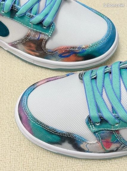 Nike Dunk Low Fut'ura Labora'tories Blea'ched Aqua Taille 42 (image 5)