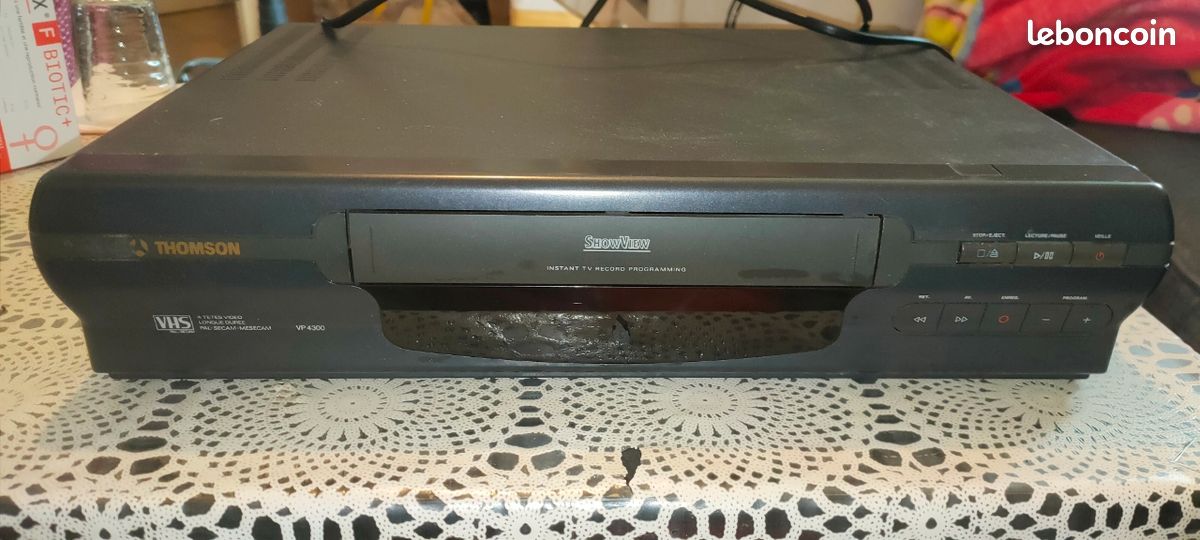 Magnétoscope VHS Thomson chroma pro Vp 4800F 4 têtes de lecture e