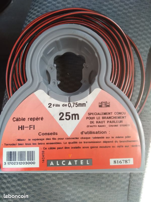 Câble électrique hi fi (image 1)