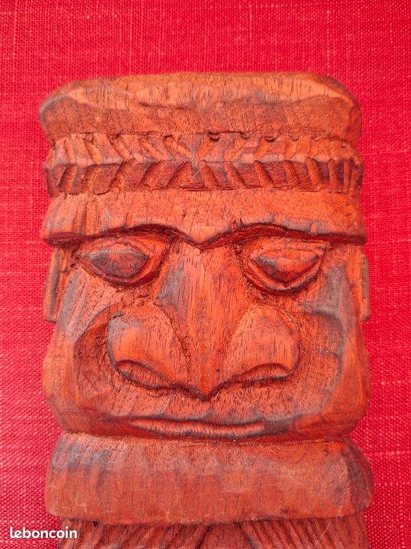 Sculpture sur bois Kanak (Nouvelle-Calédonie) (image 2)