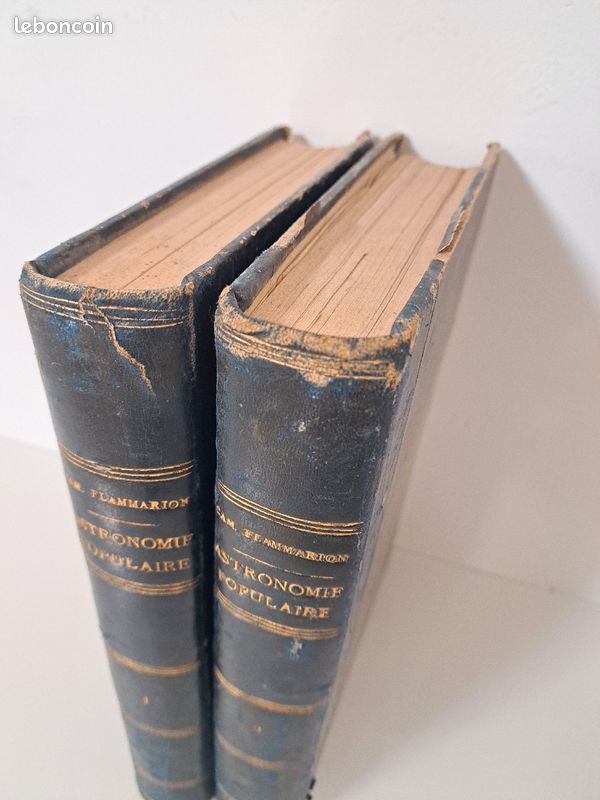 ASTRONOMIE POPULAIRE, Livres anciens, grand format, Flammarion (image 4)