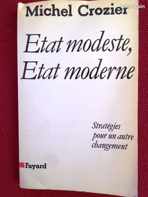 Etat modeste état moderne stratégies pour un autre changement (image 1)