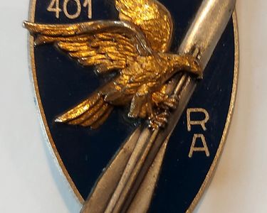 Insigne/Badge/Pucelle Militaire Français 1 er RCA Régiment de Chasseur – COLLECTION D'ANTAN
