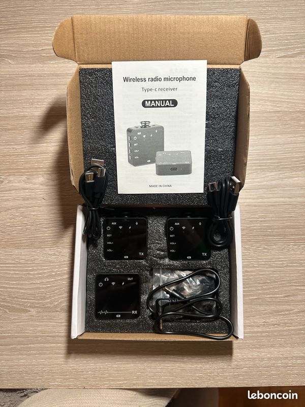 Microphone pour téléphone et PC sans fil (image 2)