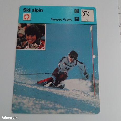 CARTE EDITIONS RENCONTRE 1978 / SKI ALPIN