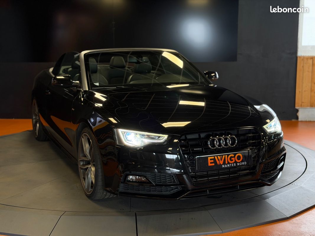 AUDI A5 CABRIOLET 3.0 TDI 220 S-LINE QUATTRO S-TRONIC BVA / BANG & OLUFSEN / SIEGES CHAUFFANTs (image 15)