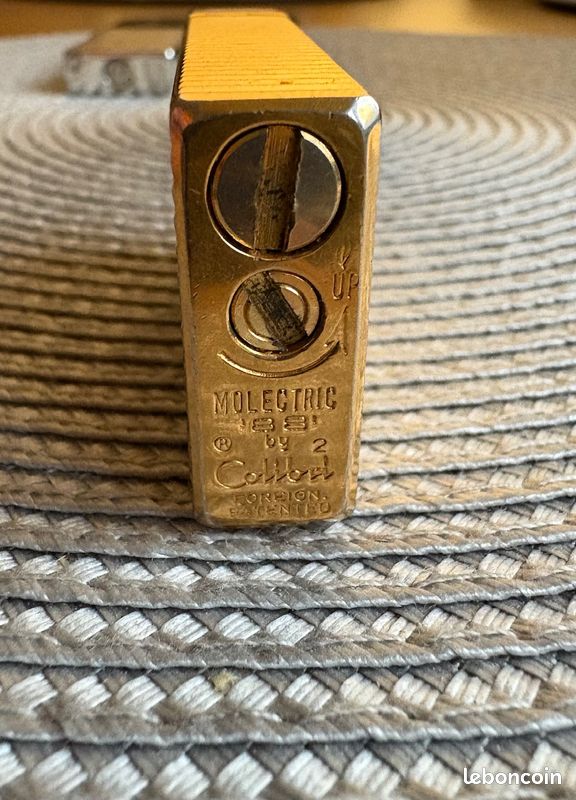 ANCIEN BRIQUET A ESSENCE THORENS n1 - POUR PIECES - VENDUE EN L'ETAT