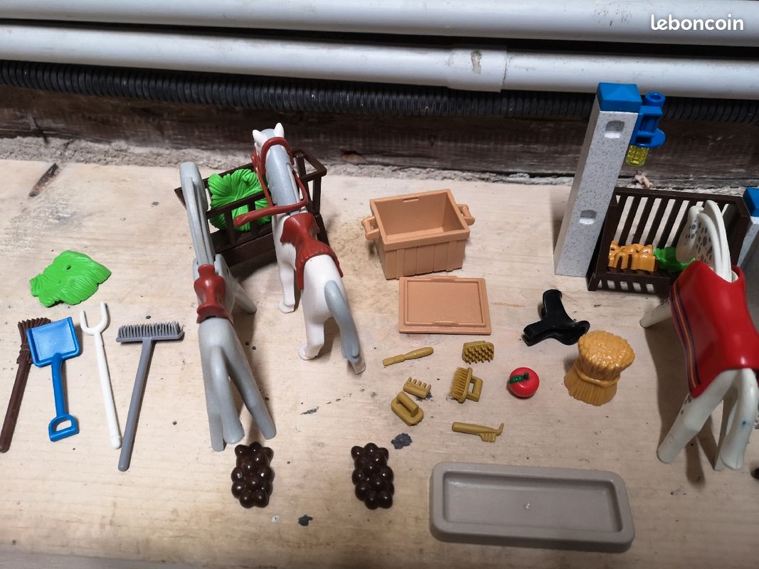 Lot chevaux écurie playmobil (image 3)