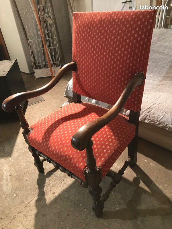 Fauteuil style Louis XIII (image 2)