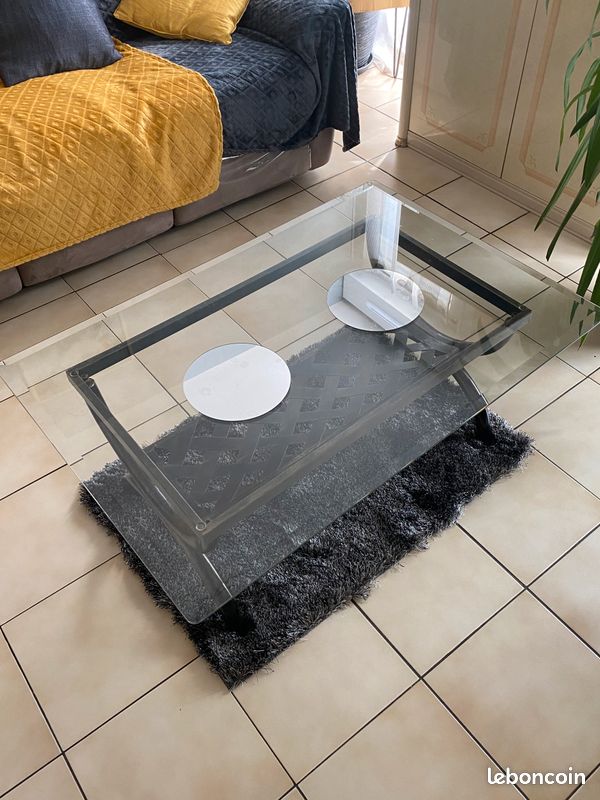 Plateau en verre trempé (image 1)
