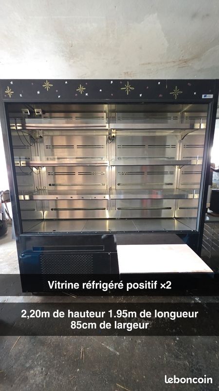 Vitrine réfrigérée positive professionnelle – FROID STATIQUE (image 1)