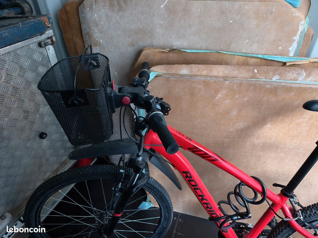 Vélo Rockrider rouge 27,5" (image 4)