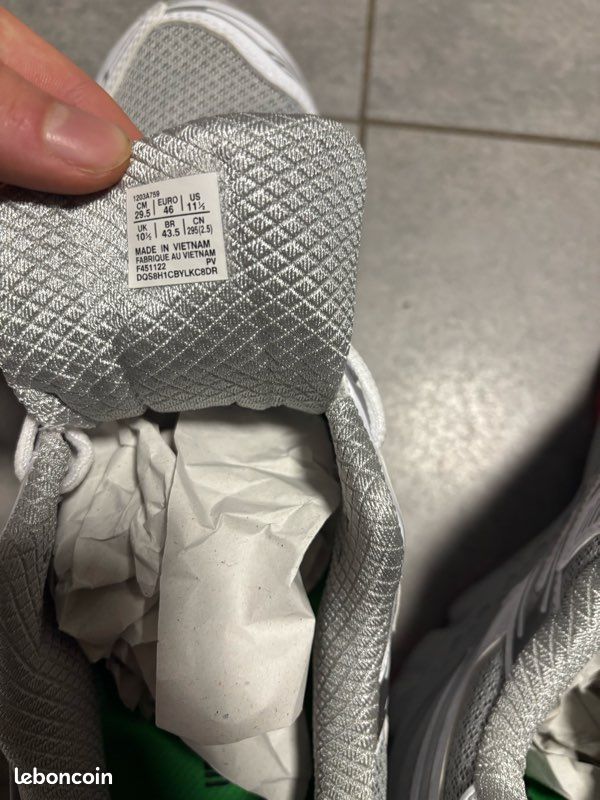 Asics blanches / grises (image 6)