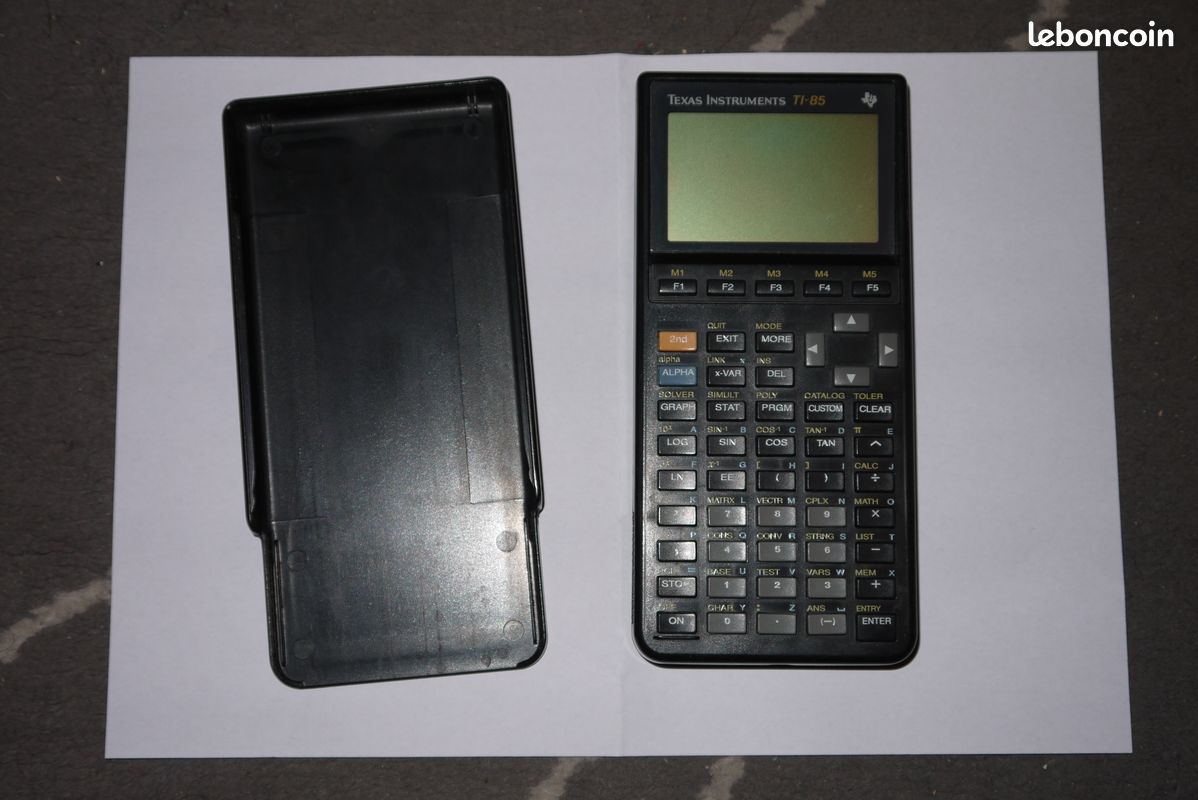 Ti 85, casio memory 8F, manuel ti 86 (image 2)