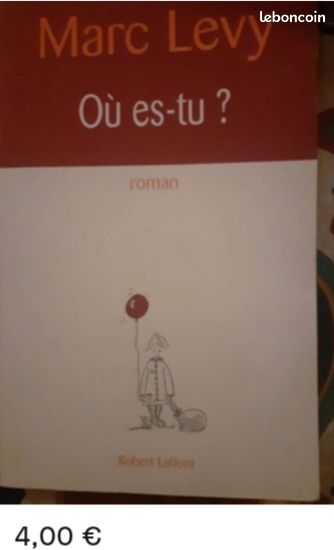 Lot de 4 livres Marc Levy (image 1)