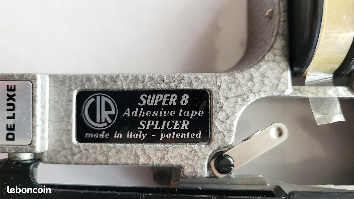 CIR De Luxe new matrix colleuse super 8 - Splicer