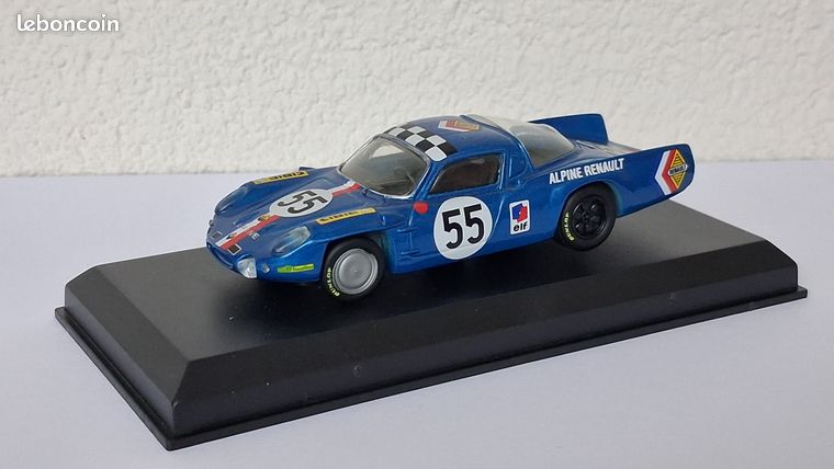 Miniature Alpine Renault A211 V8 Nurbur / Monza 1968 - Kit Mini Racing 1:43 - Occasion