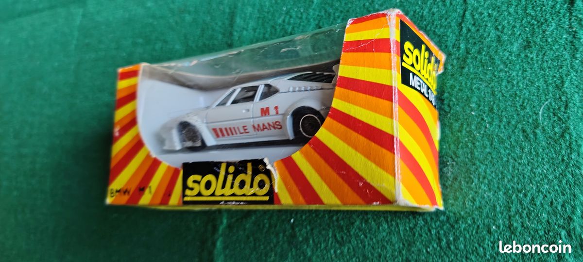 Bmw m 1 le mans solido metal 1/43 ref 1329 (image 9)