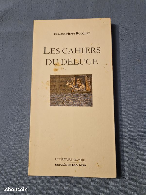 Les cahiers du déluge - Rocquet, Claude-Henri (image 1)