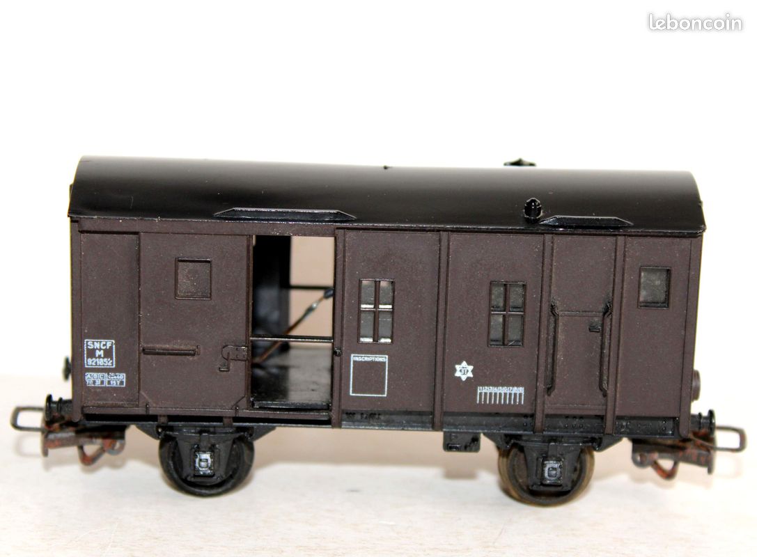 Jouef Ho 460 E Wagon a Bagages N°1247 Fourgon Ciwl Sncf, + Eclairage