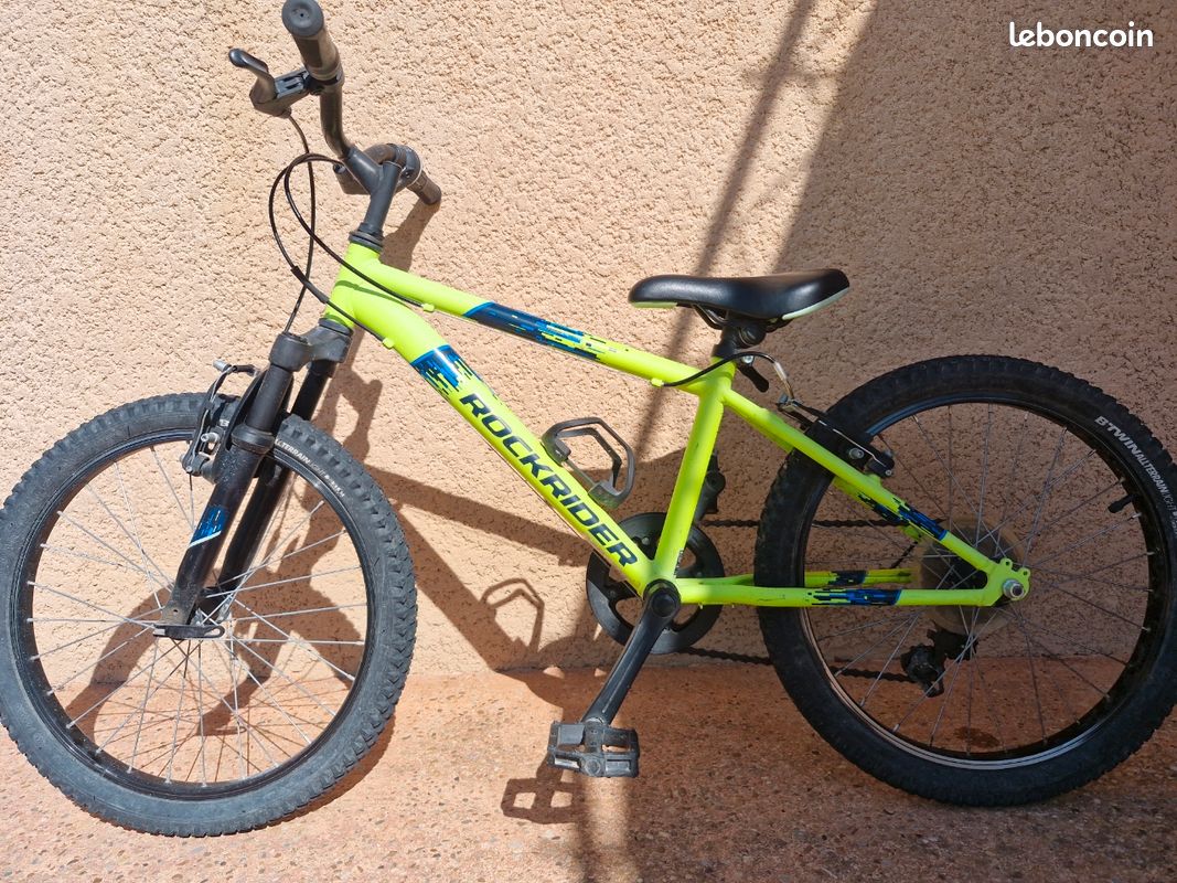 Vtt Rockrider Enfant 20 Pouces Vtt Rockrider St 500 Velo 20 Pouces