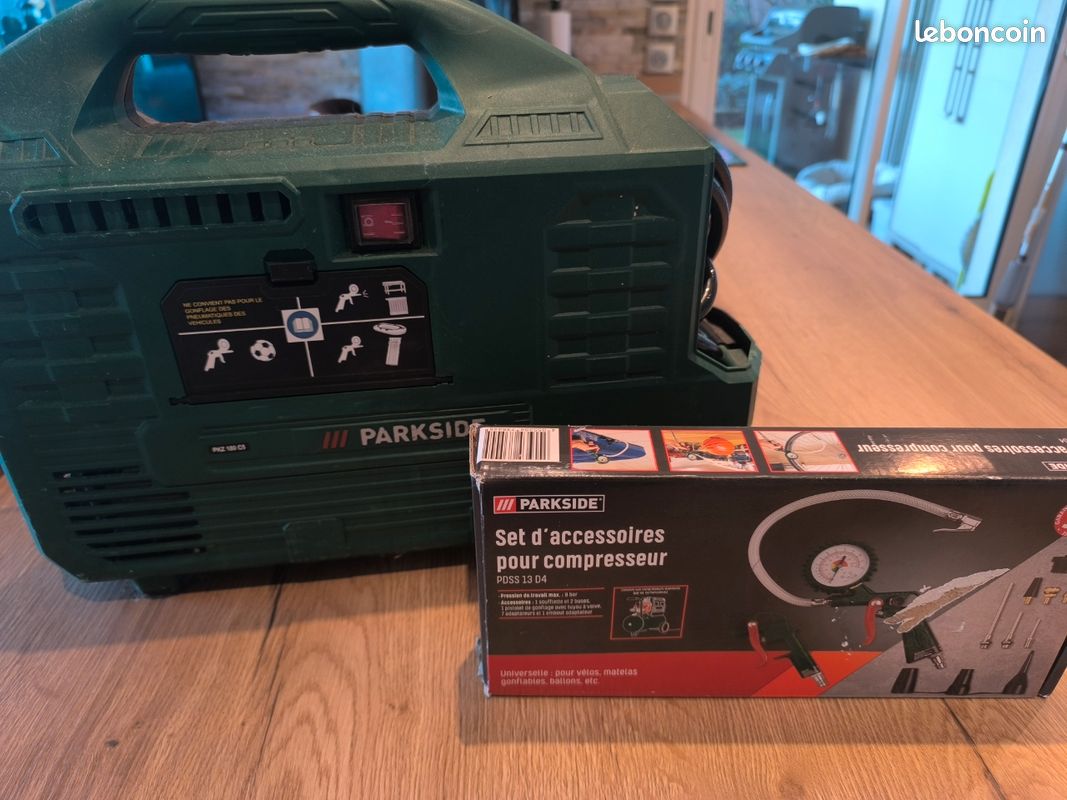 Compresseur PKZ 180 C5 + Set Accessoires (image 2)