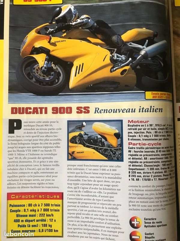 MOTO REVUE spécial essais 1998 (image 6)