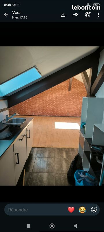 Appartement 1 pièce 25 m² · à Fontaine · 25 m² · 500 €/mois