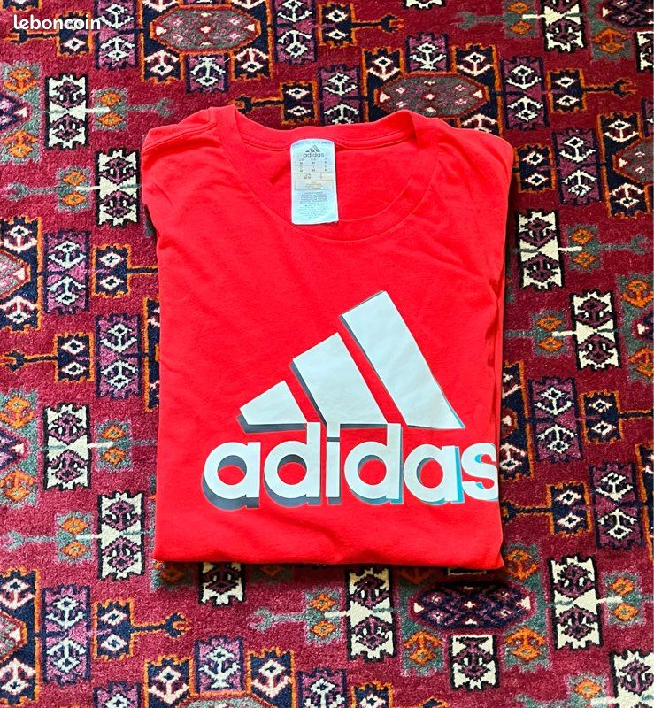Tee shirt Adidas rouge (image 5)