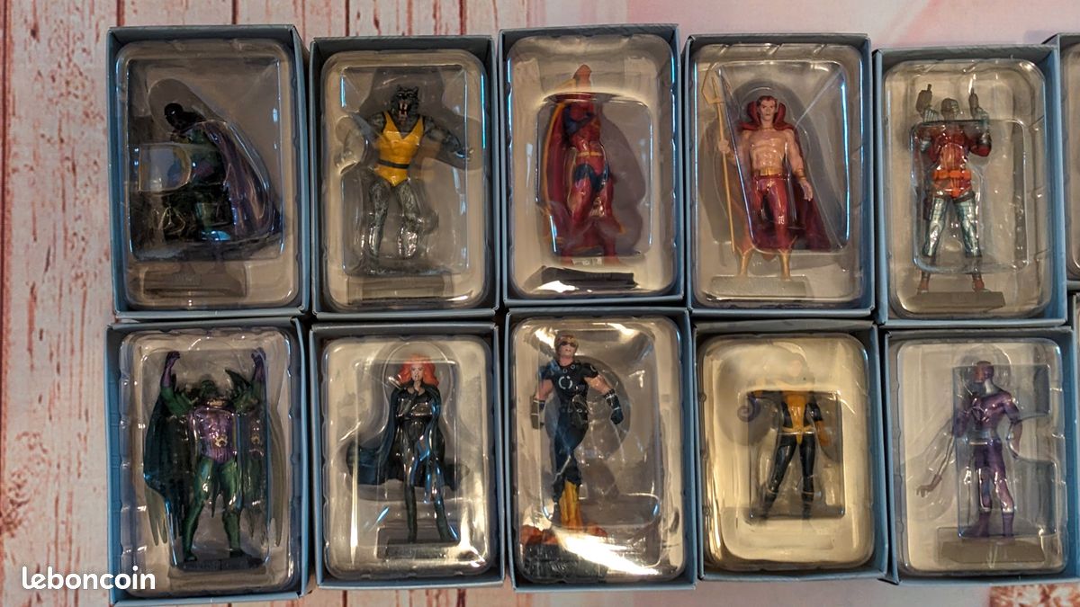 FIGURINE LOT 20 eaglemoss marvel DC comics (voir description) EUR 54,00