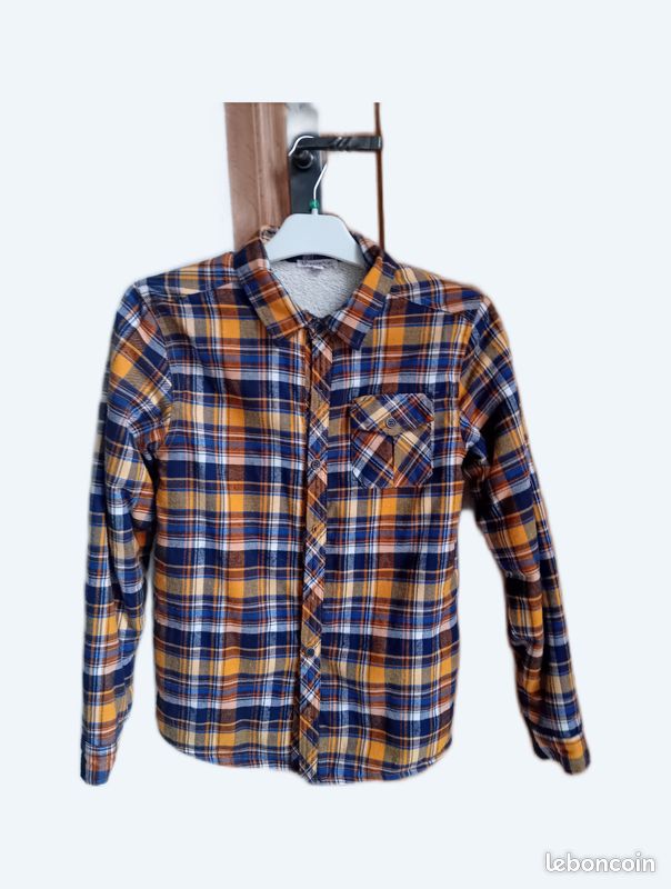Chemise chaude, doublée molletonnée (image 1)