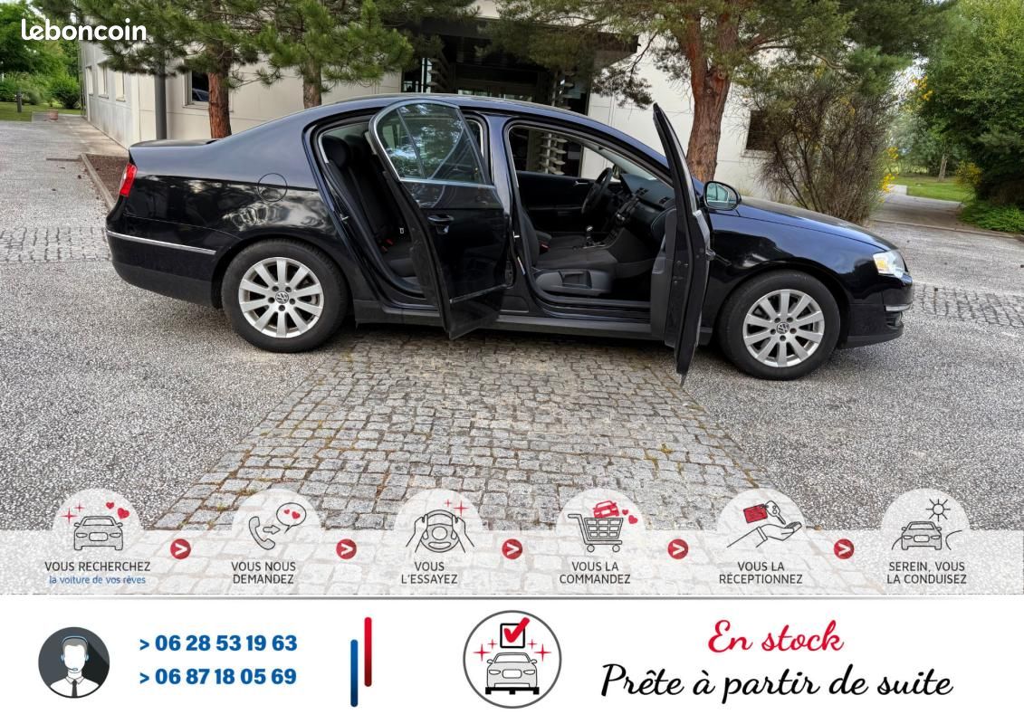 Volkswagen Passat 1.6 FSI 16V 115Cv*Moteur à Chaine*Véhicule Sous Garantie*Ct Révision Entretien ... (image 14)