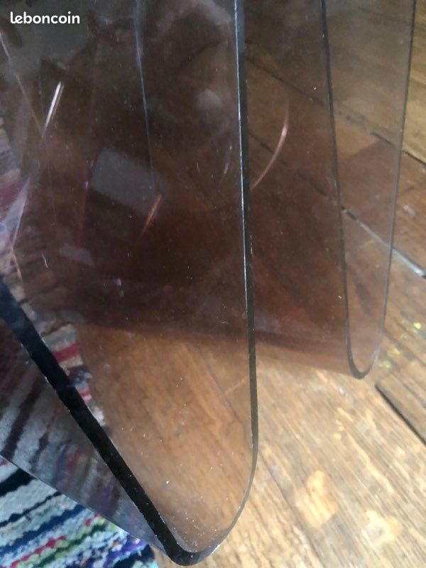 Porte revue plexi fumé vintage (image 9)
