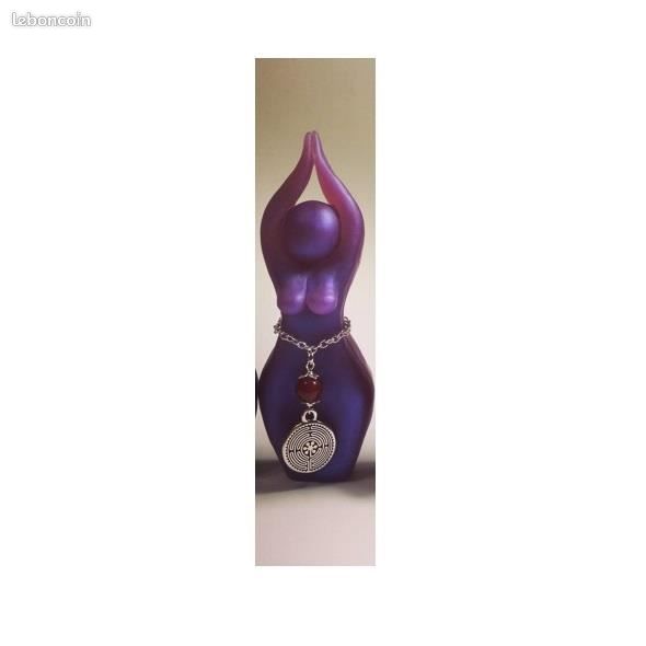 Mini statuette - BRIGID'S GROVE - Violet - 10.5 cm x 3.5 cm - Objets décoratifs - Intérieur (image 1)