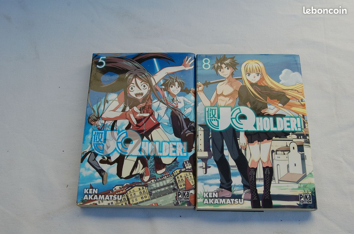 MANGA : UQ Holder Tome 5 e 8 (image 1)