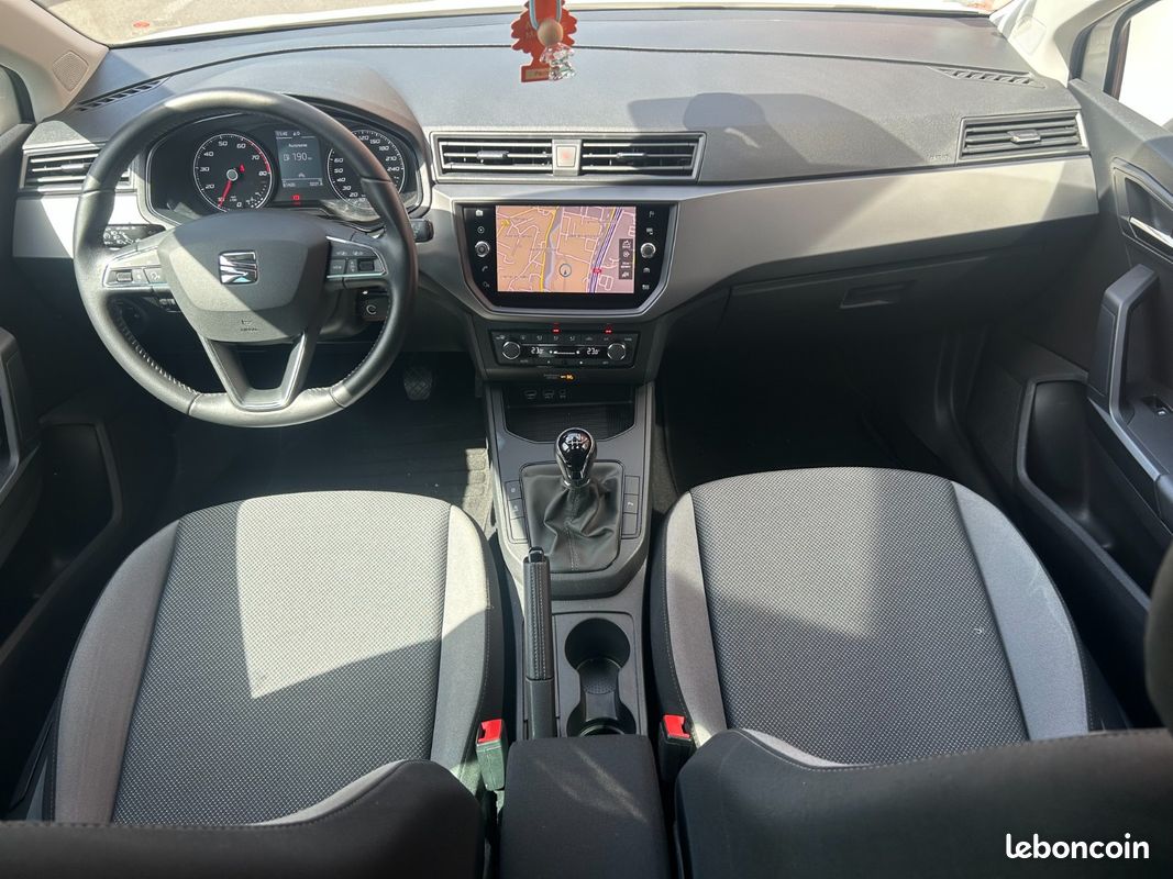 SEAT IBIZA Entretien complet-Carplay-Clim automatique-Radar AV/AR-Garantie 12 mois (image 2)