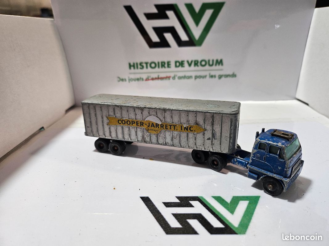 Matchbox Major Pack M9 Interstate Double Freighter frühe Version in E Box | eBay Matchbox Major Pack M9 Interstate Double Freighter frühe Version in E Box | eBay