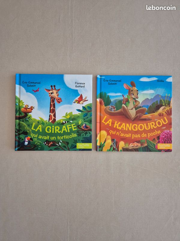Dès 3 ans Lot 2 Livres Contes d’animaux étonnants (image 1)