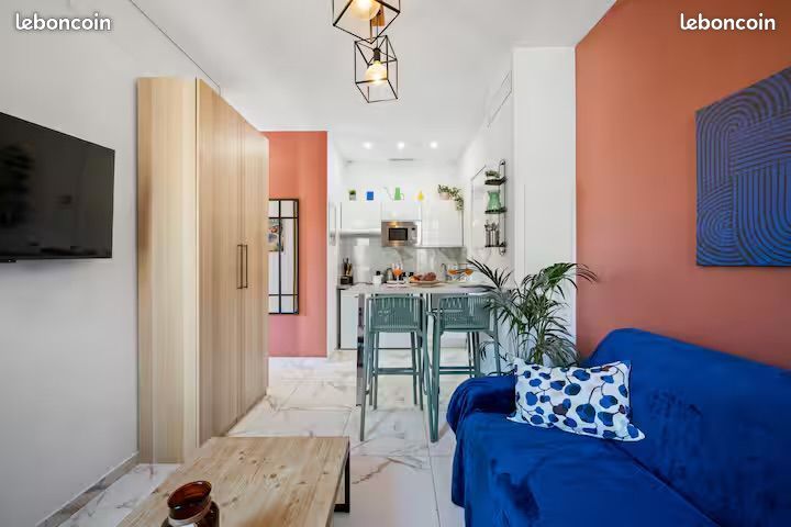 Appartement 2 pièces 27 m² · à Nice · 27 m² · 1 100 €/mois