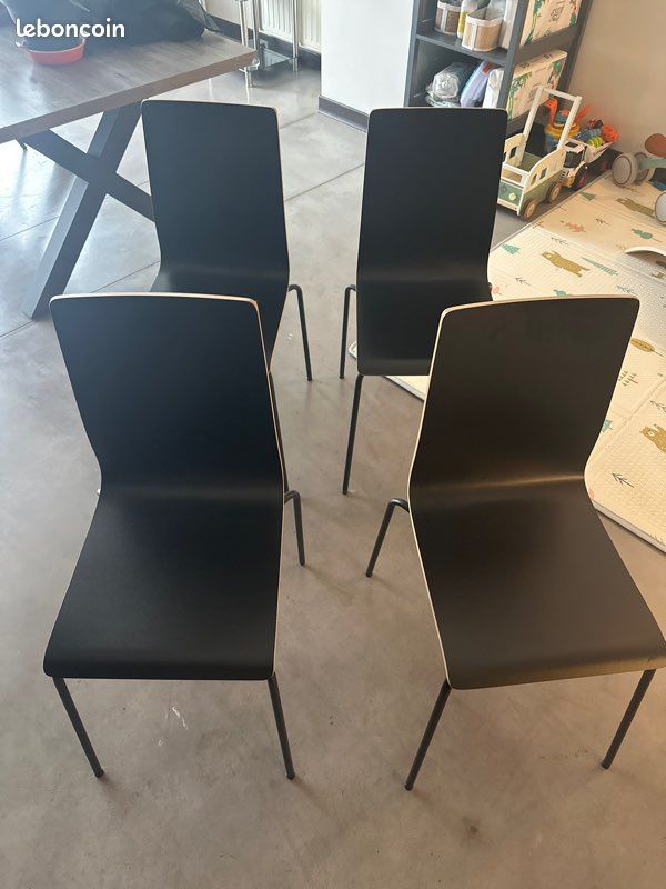 Chaises Lots de 4 (image 1)