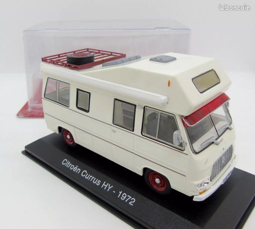 MINIATURE CAMPING CAR CITROEN CURRUS HY (1972) 1/43 EN BLISTER