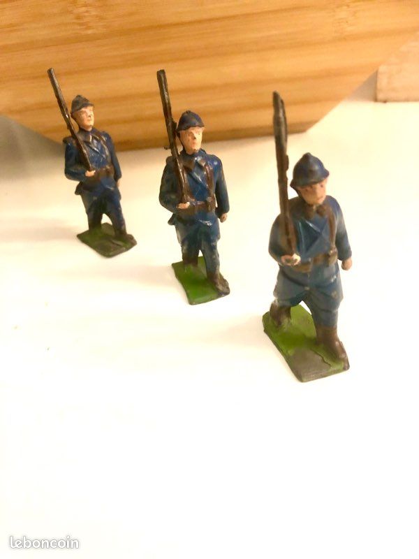 Soldats Anciens CBG Mignot - 3e République - Infanterie Anglaise 60mm - 14 Pièces