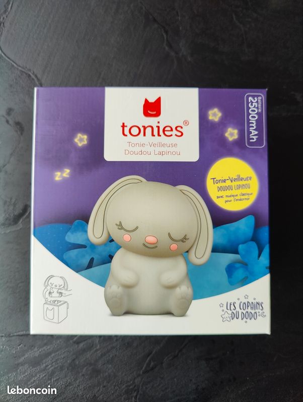 Tonies veilleuse Doudou Pingouin, veilleuse avec berceuses apaisantes
