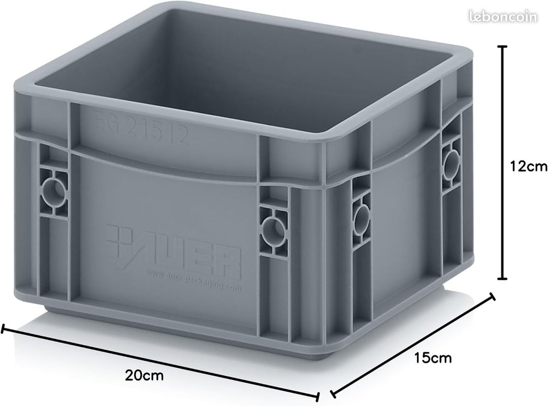 Boîte De Jonction Plastique Grise 155x120x41 Mm - Pour Bricolage, électricité - Neuf