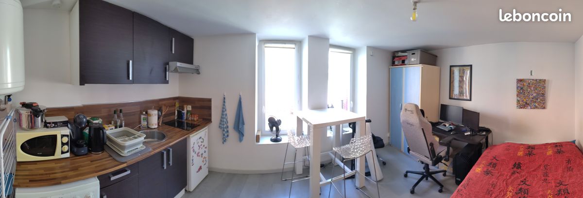 Appartement 1 pièce 23 m² · à Clermont-Ferrand · 23 m² · 418 €