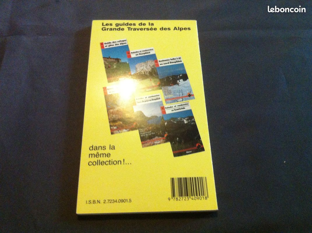 Livre guide randonnées faciles à ski , num 07 , glénat , en haut dauphiné (image 2)